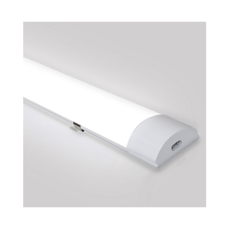 Randaco - Lampe led pour locaux humides Plafonnier d'atelier Blanc neutre Cave 120 cm