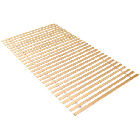 Randaco Lattenrost 2 Stück 90x200cm Stabiles max Tragfähigkeit 150kg mit 28 Leisten Rollrost