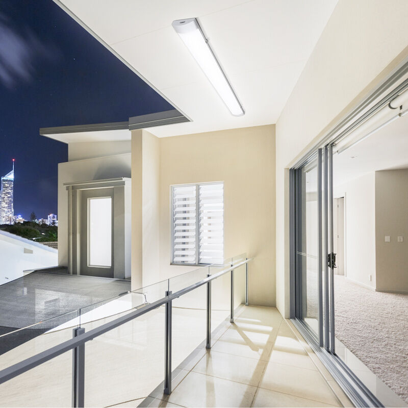 Led Luminaire pour locaux humides Blanc neutre Atelier Plafonnier Garage 150cm 48W - Randaco