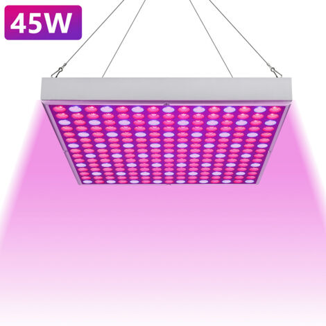 Randaco LED Pflanzenlampe Sonnrnlicht, Flowerpot Lampe 225 LEDs(rot,blau), Pflanzenlicht Led Grow Lampe,Blumenlampe Wachstumslampe für Zimmerpflanzen Gewächshaus45W