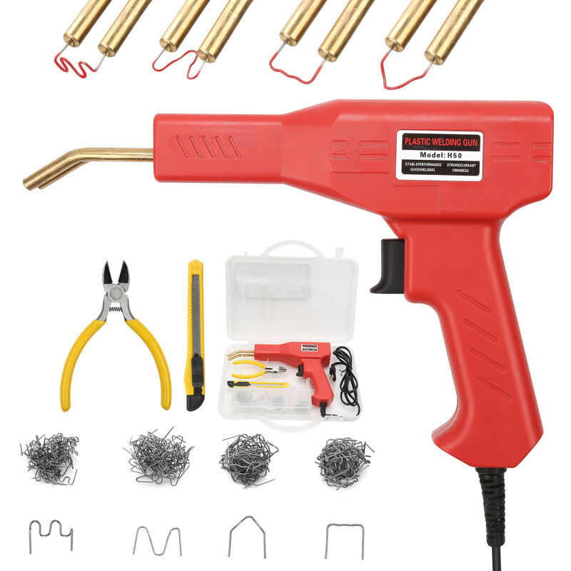 Randaco - Machine De Soudage Plastique 50W. Kit De Reparation De Pare-Chocs De Voiture. Machine De Reparation De Soudage Avec Pince