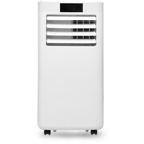 Randaco Mobiles Klimagerät, 4-in-1 Klimaanlage mit Abluftschlauch, Kühlen,Heizung,Entfeuchten,Ventilieren,WiFi, 35 x 34 x 71 cm(BTH) Weiß, für büro hause wohnzimmer schlafzimmer