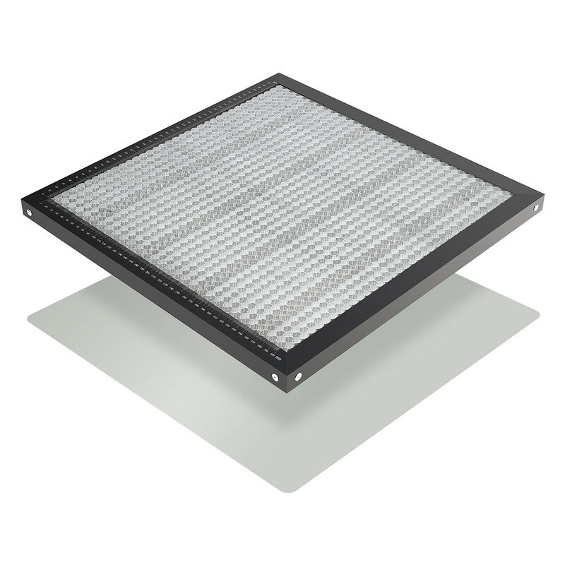 Panneau en nid d'abeille nid d'abeille galvanisé laser de coupe en aluminium 400x400mm 7.5mm - Randaco