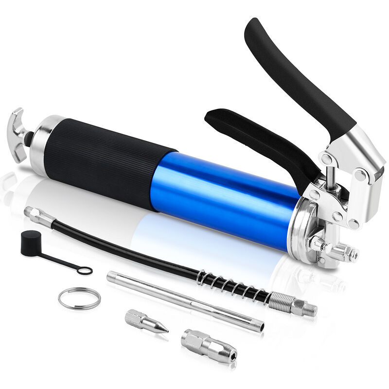 Randaco - Hengda Pompe à graisse 8000 psi Pompe à graisse à levier manuel Poignée de pistolet à une main Pompes à graisse