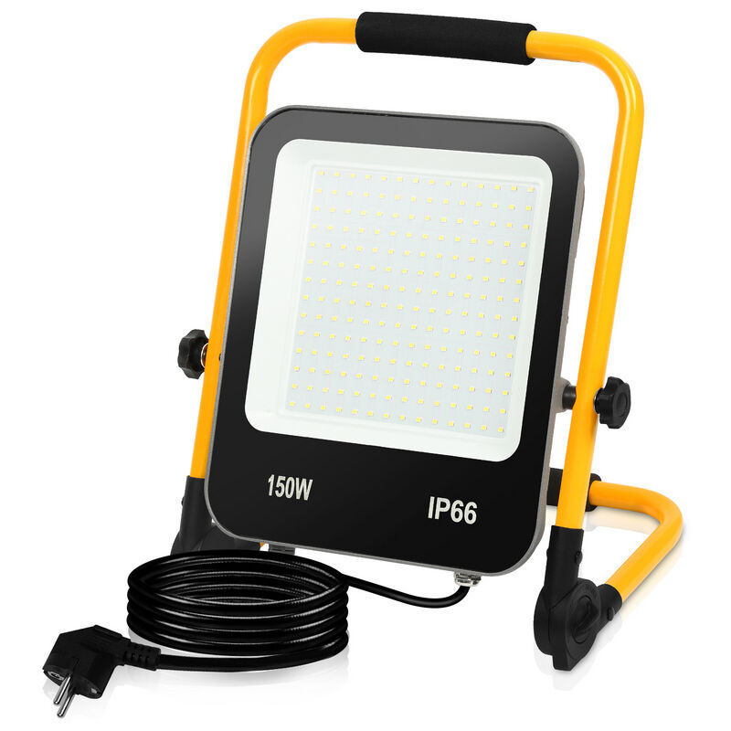 Projecteur led IP66 blanc froid spot extérieur avec trépied 150W - Randaco