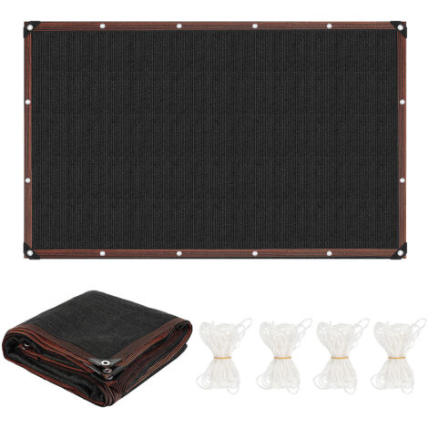 Randaco Rete ombreggiante 300x500 cm in HDPE, resistente ai raggi UV e di lavorazione stabile, per pergola e posto auto coperto