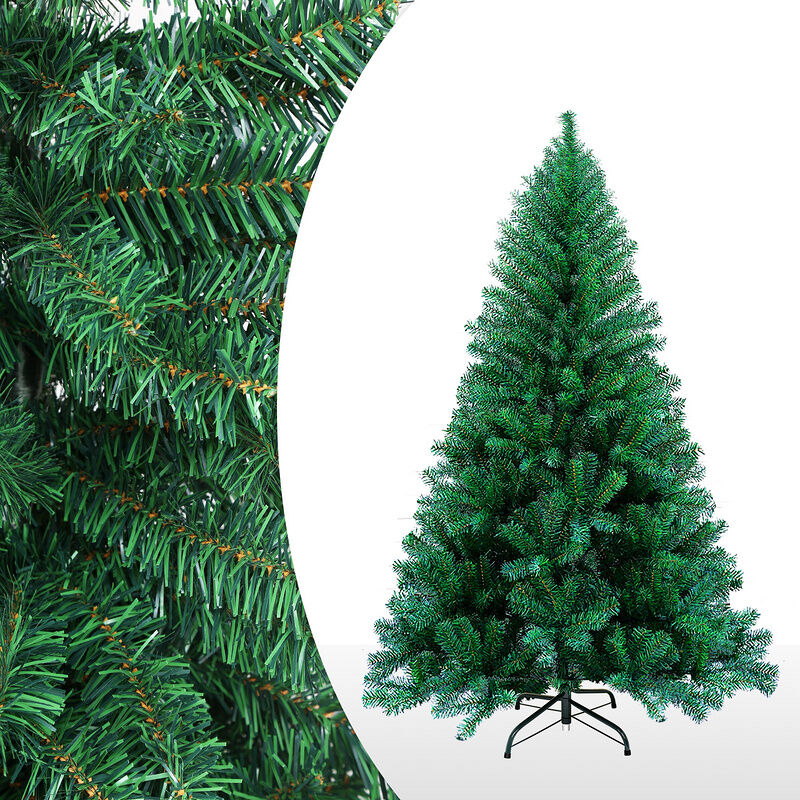 Sapin de Noël artificiel vert 150 cm - vert - Randaco