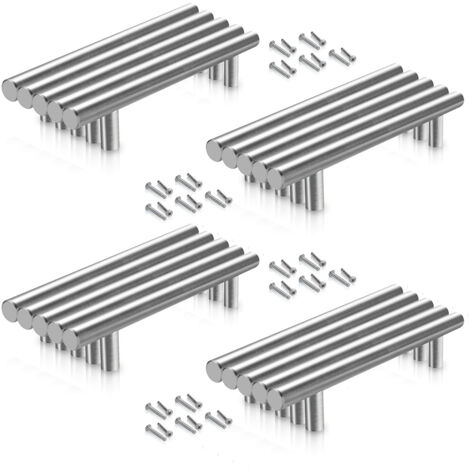 Randaco Schrankgriff Möbelgriffe Küchengriffe Türgriff Küchengriff 220x160x12MM 100 Stück