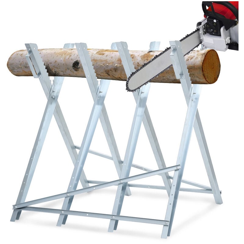 Scie pliante cheval bûche coupe stand bois de soutien banc 150kg capacité pour l'atelier à domicile - Randaco
