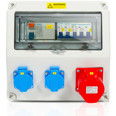 Acquista Brennenstuhl Distributore Di Corrente CEE Brennenstuhl Wandverteiler 4x230v Schuko 1xcee 400v 16a 32a 1154890020 400 V 3 1763492 - Foto 11