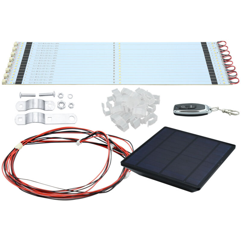 Randaco - einfeben guirlande solaire pour parasol à 6 brins / 36 LEDs