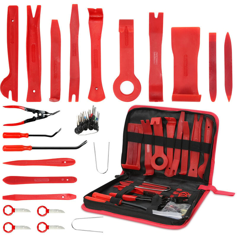 Image of Strumento per lo smontaggio dell'auto Strumento per la rimozione dei rivestimenti interni dell'auto 40tlg - Randaco