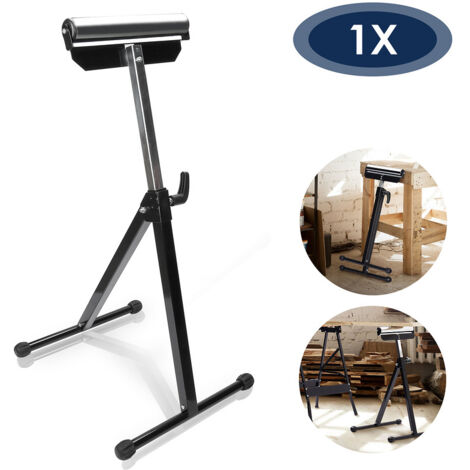 Randaco Supporto a rotelle supporti a rotelle fino a 60 kg anteriori e regolabili in altezza 68-108 cm