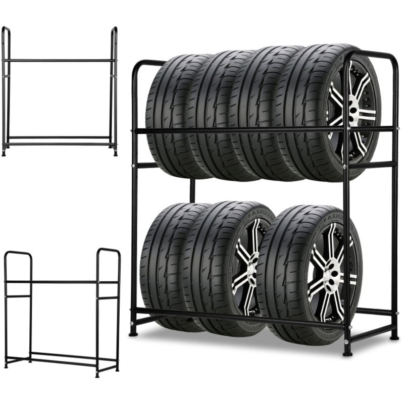 Einfeben Étagères rangement stockage - Rayonnage - charges lourdes - garage outils pneus 180kg max