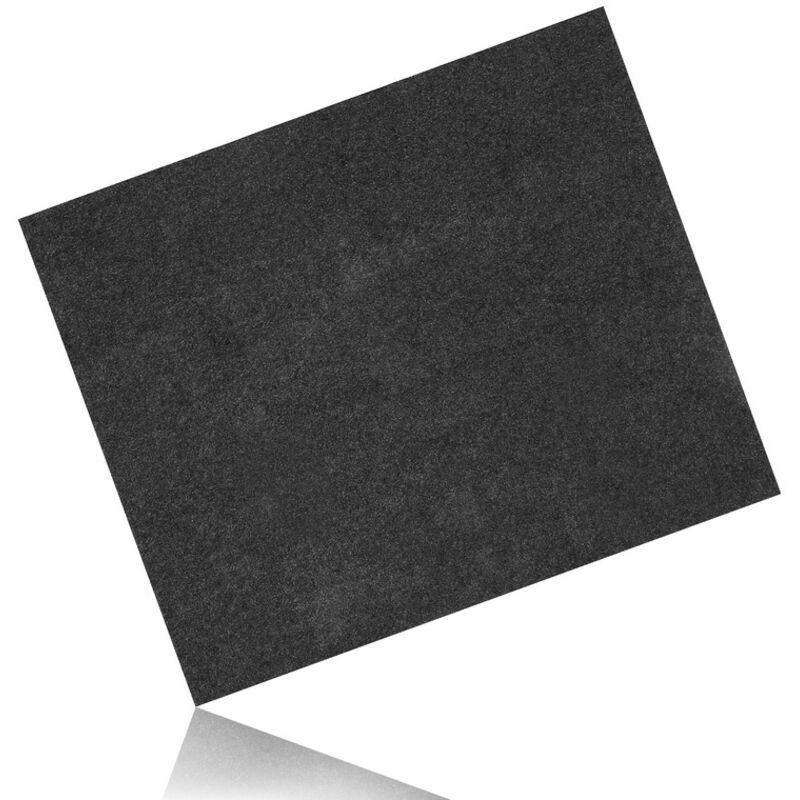 EINFEBEN Tapis de barbecue Tapis Barbecue Sol D'extérieur Tapis de barbecue et plancha Gris 100x120 cm