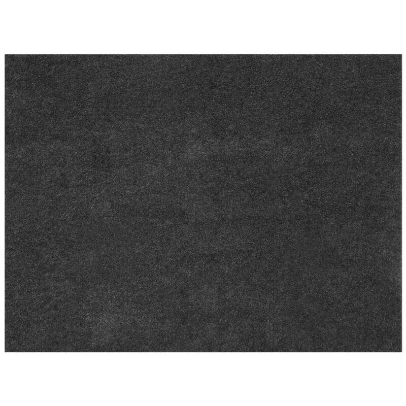 Randaco - einfeben Tapis de barbecue Tapis de barbecue et plancha Tapis de Protection de Sol pour Jardin Gris 90x120 cm