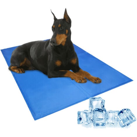 Randaco Tapis Rafraîchissant Pour Chien Durable Tapis De Refroidissement En Gel Glacé Pour Chiens Et Chats 70*100CM