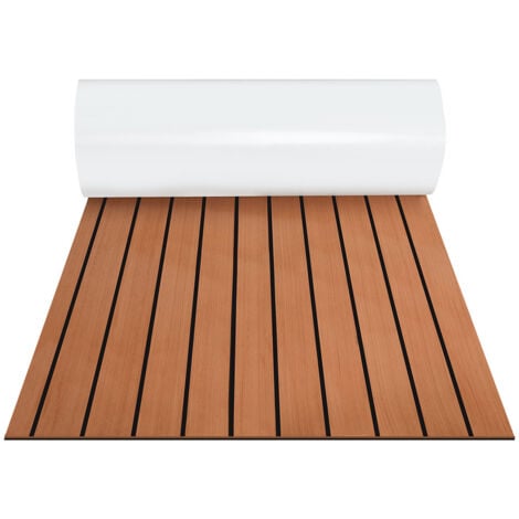 RANDACO Finta barca 1X Strisce 2400x900x5mm Marrone