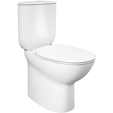 Randlose Morning Monoblock Back to Wall Vase