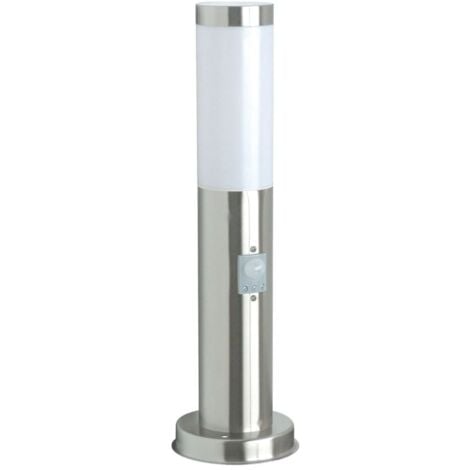 Ranex Bolardo de luz con sensor 20 W cromado 45 cm RX1010-45S