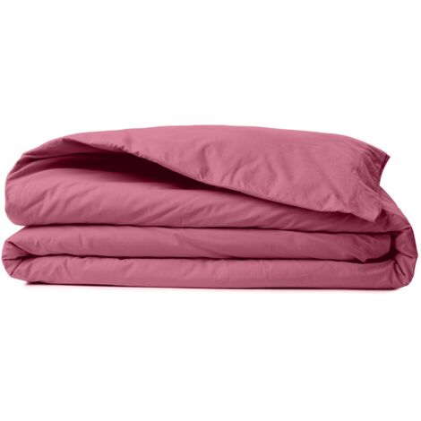 Ranforce King Quilt Cover (FR) 100% Algodón RANFORCE Dusty Rose