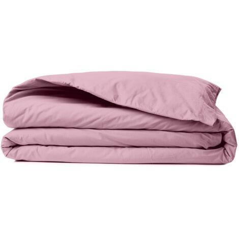 Ranforce King Quilt Cover (FR) 100% Coton RANFORCE Dusty Rose