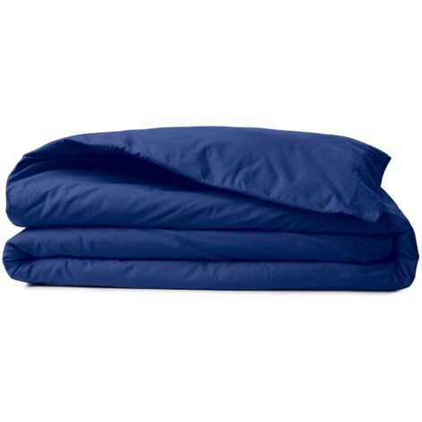 Ranforce King Quilt Cover (FR) 100% Cotone RANFORCE Blu scuro