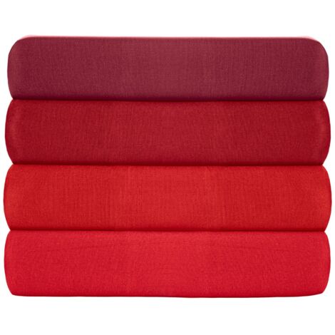Ranforce Super King Fitted Sheet (ES) 100% Cotone RANFORCE Dusty Rose