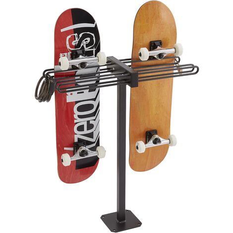 Range 4 Skateboards sur Pied avec Antivol