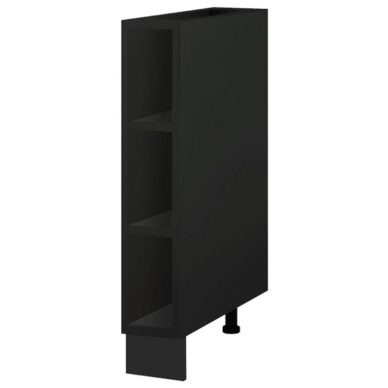 Range bouteille Lovia Noir Mat l 15 cm