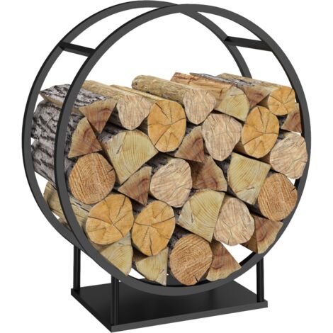 Seau à Bûches En Feutre Rectangulaire WERKA PRO – 45x33x39 Cm, Rangement Déco Pour Bois Ou Jouets