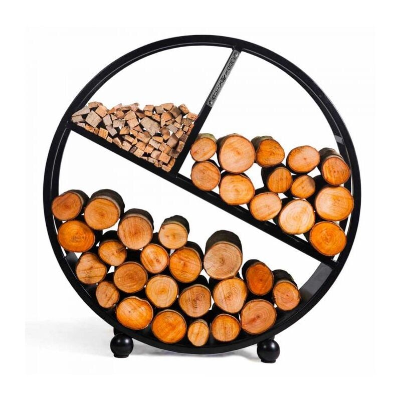 Porte bûche en métal DIEGO, 80cm, CookKing, 333237