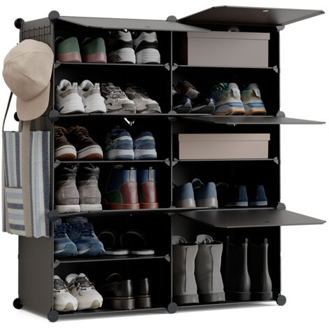 Range-chaussures Modulaire C6 Organisation Flexible Et Personnalisable - Newlux