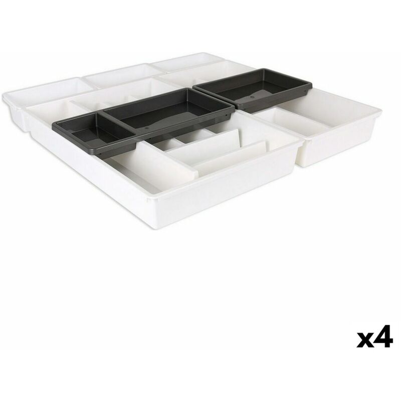 Range-couverts Tontarelli bella white 7 pièces 49,5 x 49,2 x 6,7 cm (4 pièces)