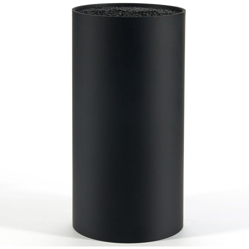 Porte Couteaux Noir sans Couteaux, Blocs Couteaux Vides de Cuisine,
