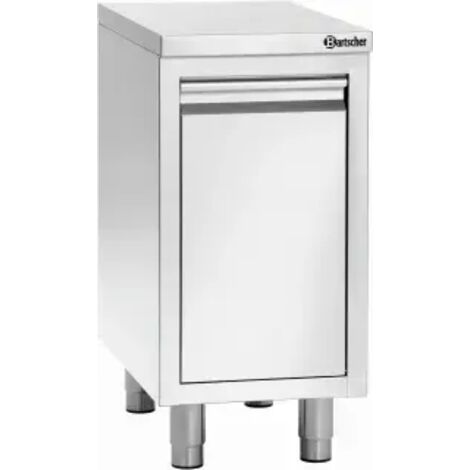 Range-poubelle Inox Professionnelle - Profondeur 700 mm - Bartscher