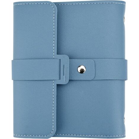 Range-boucles D’oreilles En Cuir PU – étui Livre Portable Pour Voyage (vert)