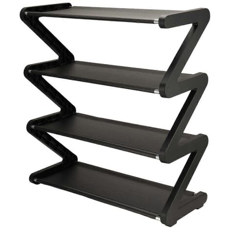 Rangement de chaussures simple pour la maison : étagère à chaussures en forme de Z A