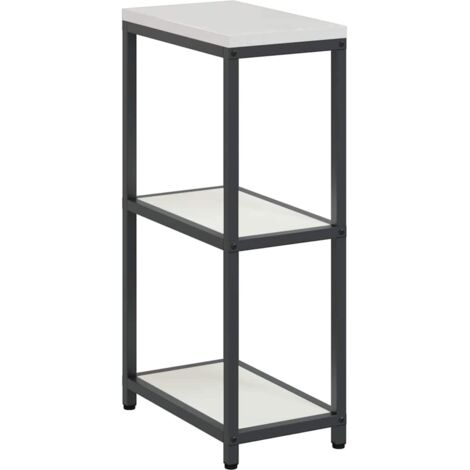 Rangement de cuisine  Meuble de cuisine avec étagère Blanc 60 x 50 x 92 cm Acier