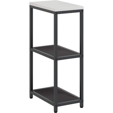 Rangement de cuisine  Meuble de cuisine avec étagère Noir 60 x 50 x 92 cm Acier