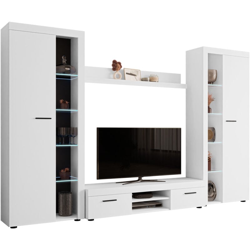 Ensemble de salon Tucson 107, Blanc