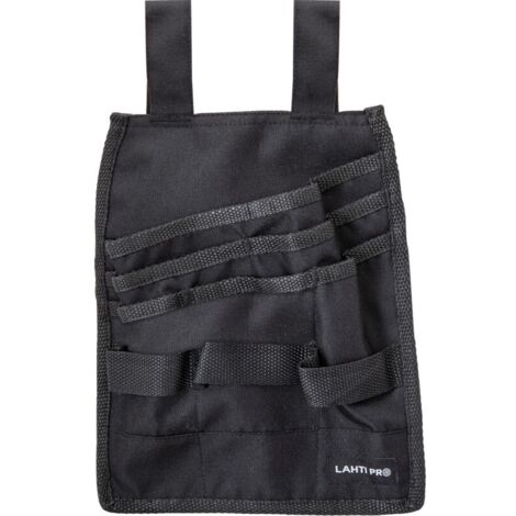 Rangement d'outils lahti-pro tool pockets 6 compartiments renforcé