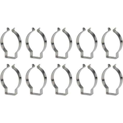 Rangement efficace avec 10 pinces à ressort ouvertes pour outils et usage