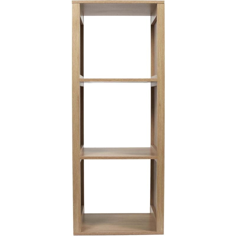 The Home Deco Factory - Rangement modulable en bois Klaus 3 cases