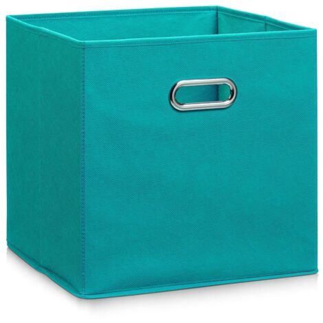 Rangement Panier de Rangement Gris 32 x 32 x 32 cm, Zeller