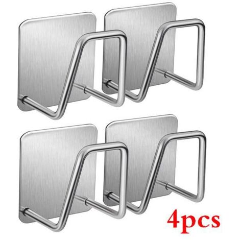 Rangement pour éponges de cuisine, égouttoir, étagère, porte-éponges pour toilettes et salle de bain, crochets de nettoyage, accessoires et outils