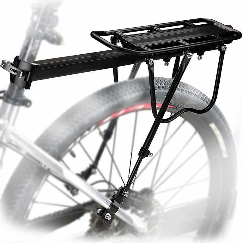 Tonchean - Rangement pour vélo,Universel réglable Transporteur Porte-Bagages arrière de vélo de vélo Accessoires Équipement Support footstock Support