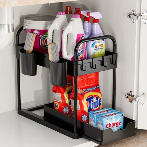 Range-accessoires pour tiroir sous-vasque SDB - Accessoires cuisines