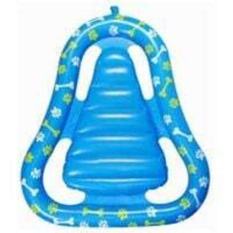 Rangers Aufblasbares Hunde-Wasserkissen, Schwimmring, Hundeschwimmring (125 x 97 cm)