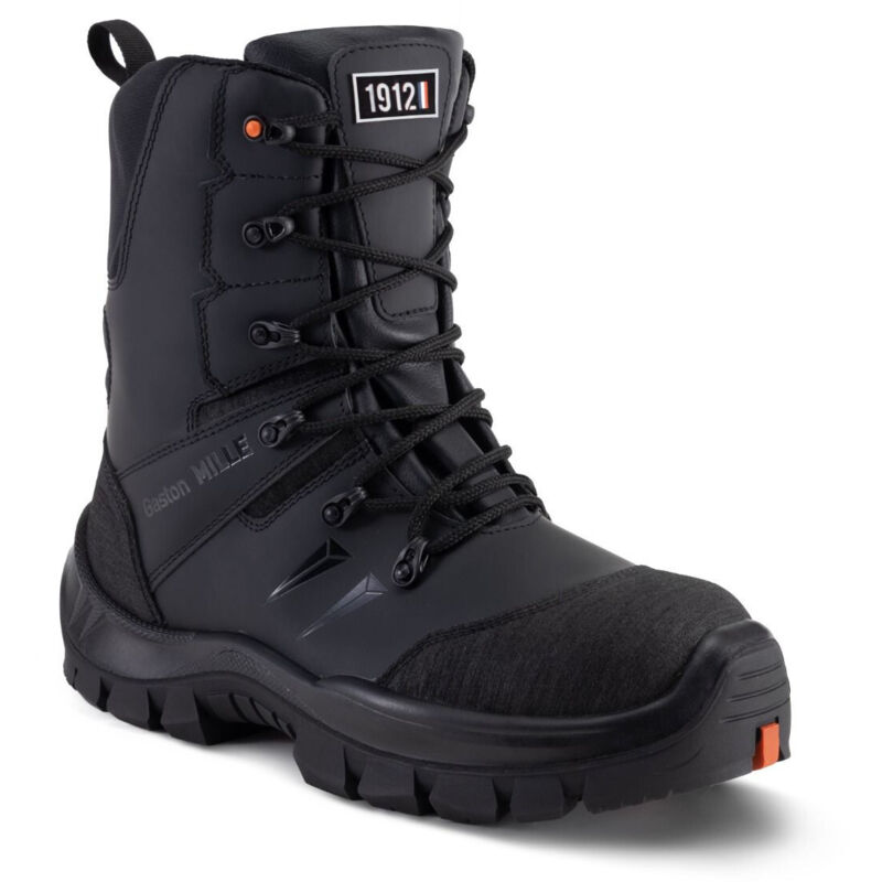 Chaussures Hautes De Sécurité Master Noir Homme S3 Hi Ci Hro Src - Gaston Mille - Mono3 40